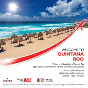 Welcome to Quintana Roo Visitax campaign banner